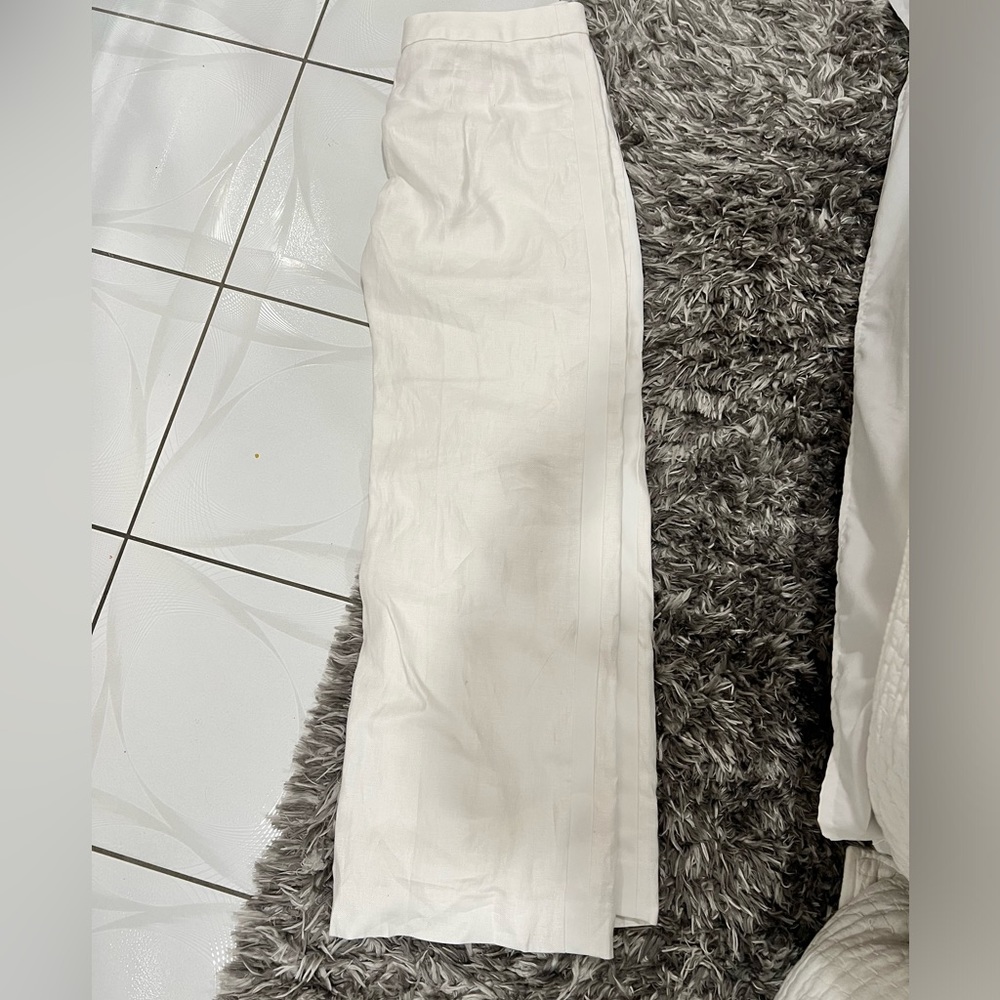 Banana Republic Salma Wide Leg Linen Pants